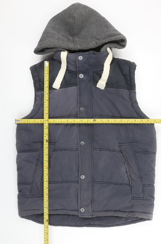 Mens UK Size M St. George by Duffer Blue Bodywarmer