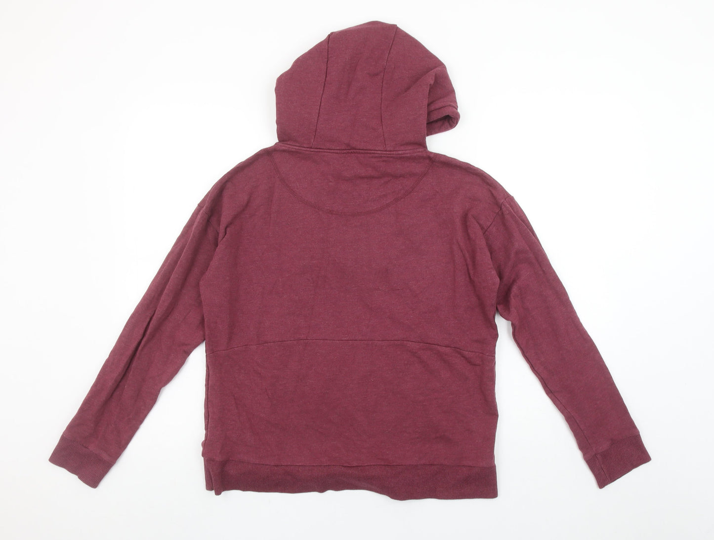 Womens UK Size S BAM Red Pullover Hoodie