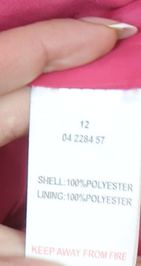 Womens UK Size 12 Peter Storm Pink Rain Coat