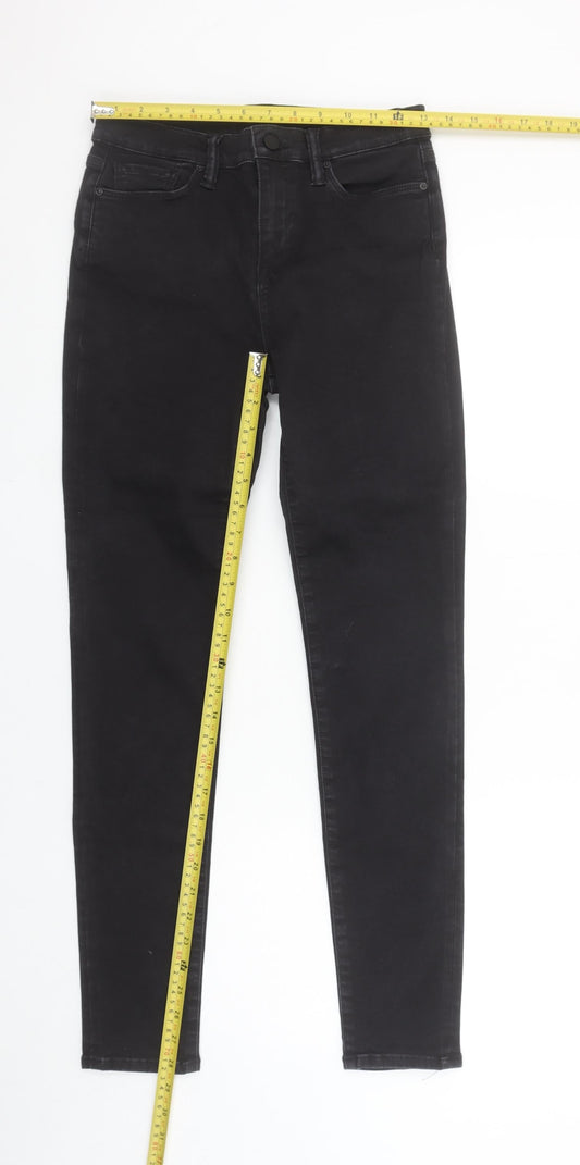 AllSaints Womens Black Eve Lux Skinny Jeans Size W29