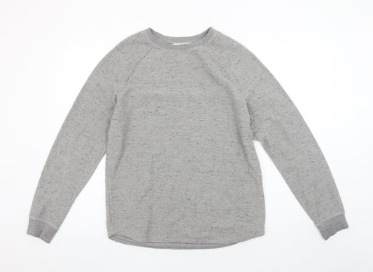 Mens UK Size M H&M Grey Pullover Sweatshirt