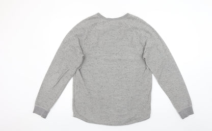 Mens UK Size M H&M Grey Pullover Sweatshirt