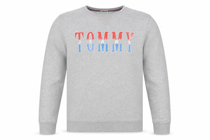 Mens UK Size XL Tommy Jeans Grey Pullover Sweatshirt