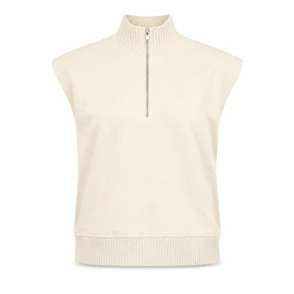 Womens UK Size S Zara Beige Pullover Sweatshirt