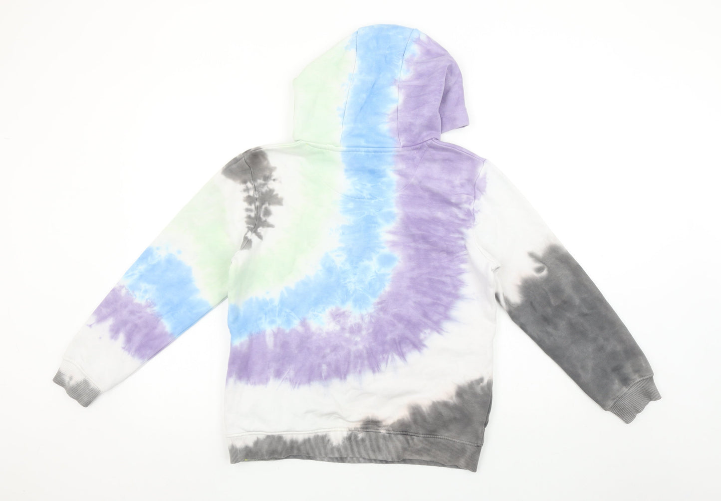 Nutmeg Teens Multicoloured Tie-Dye Pullover Hoodie Size 11-12 Years