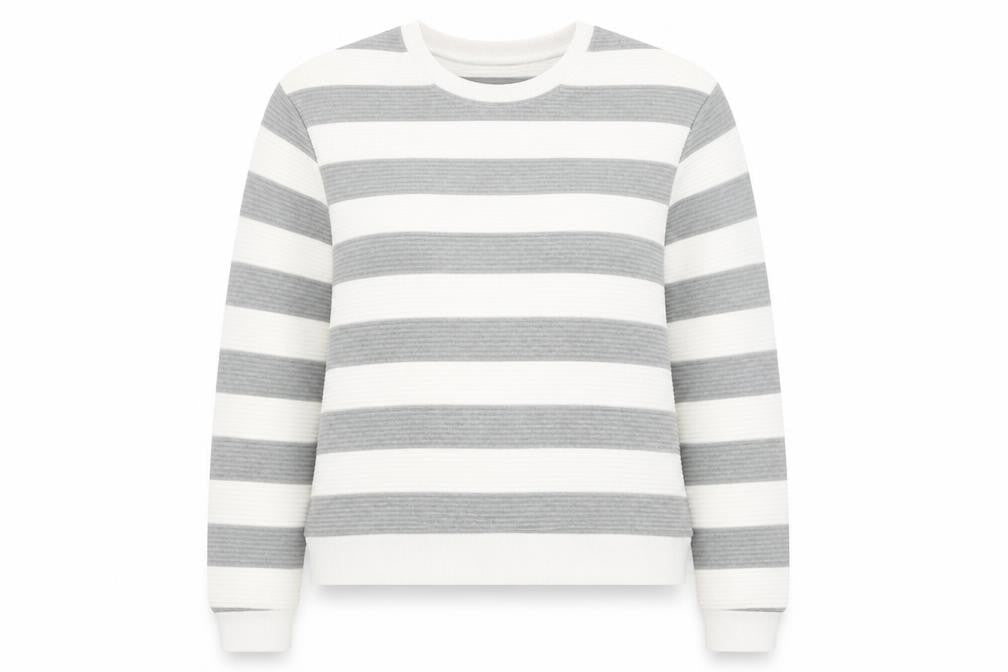 Womens UK Size 14 Louche Grey Pullover Sweatshirt