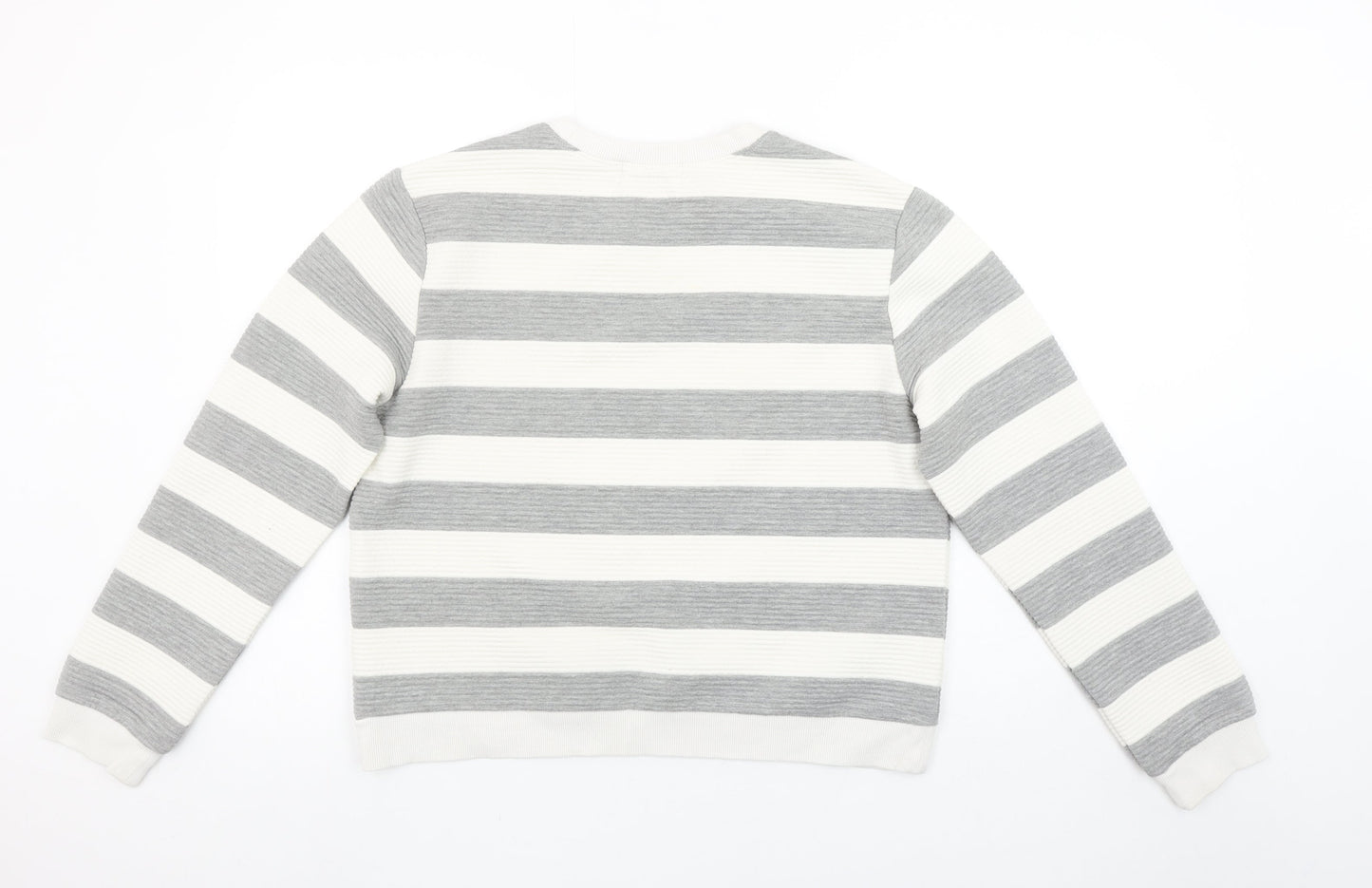 Womens UK Size 14 Louche Grey Pullover Sweatshirt