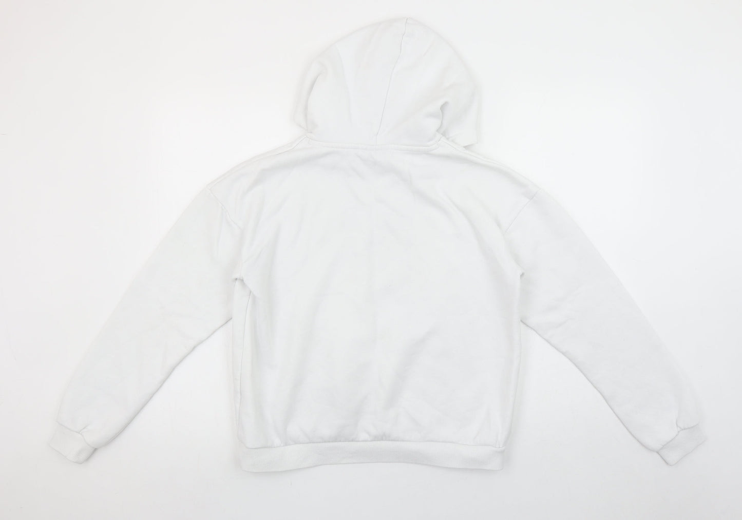 Womens UK Size XS FILA White Pullover Hoodie