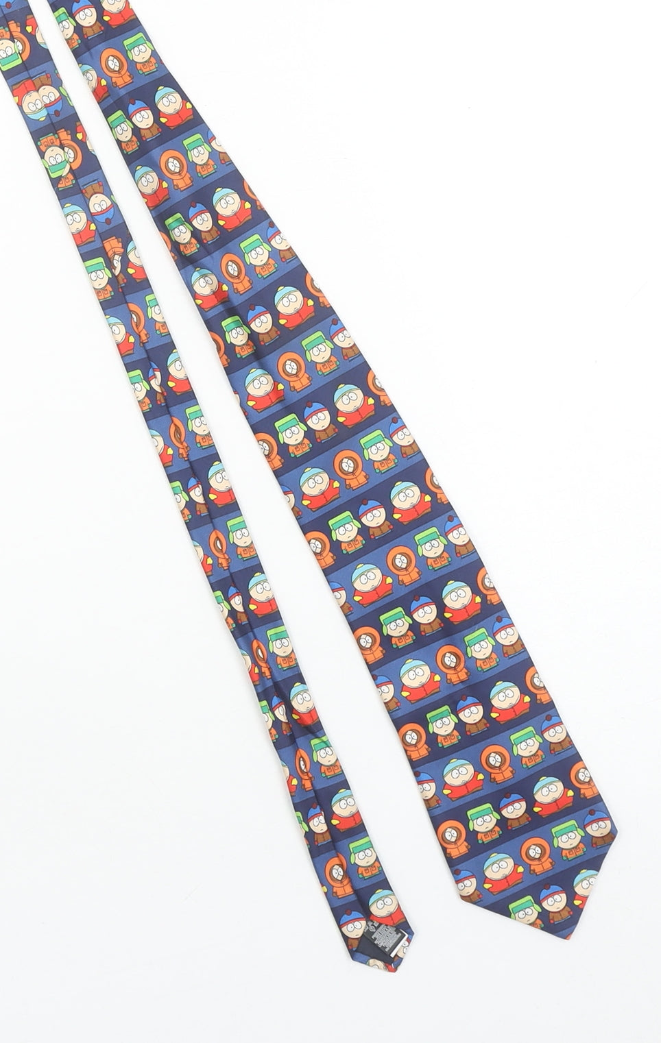 Marks and Spencer Men's Blue South Park Cartoon Slim Tie One Size