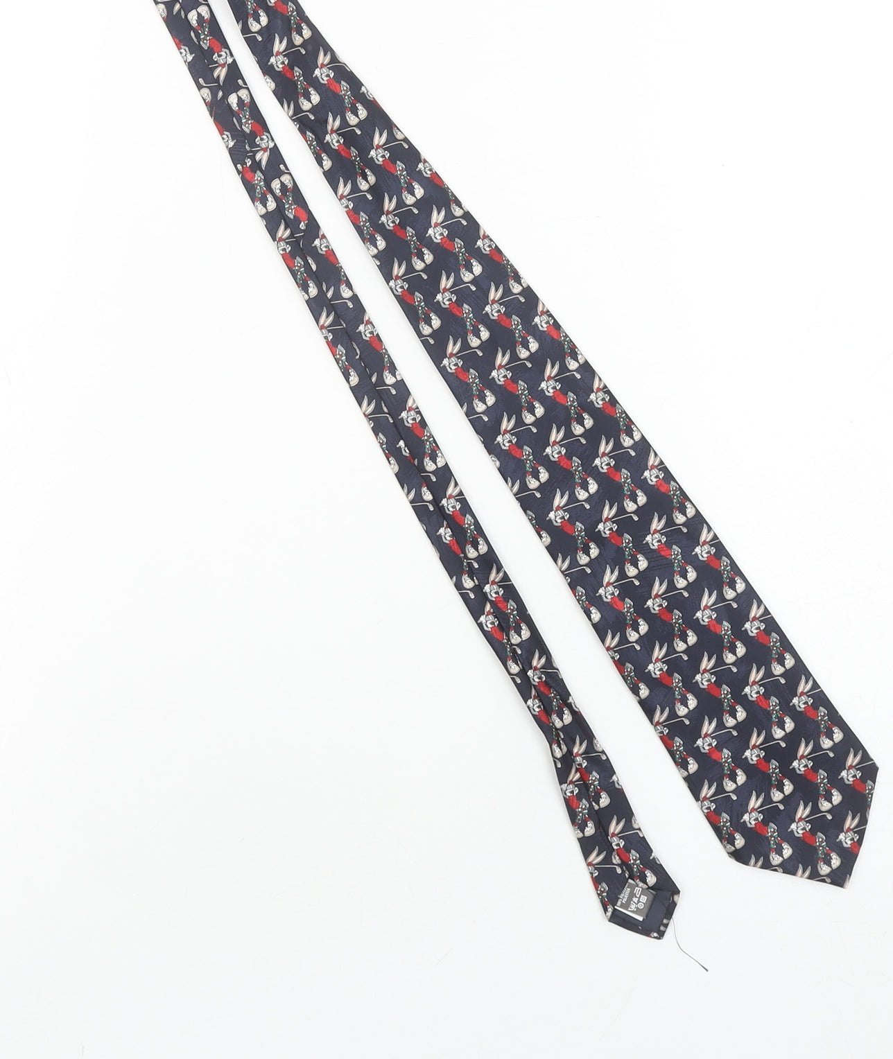 Marks and Spencer Men's Blue Looney Tunes Bugs Bunny Golf Tie