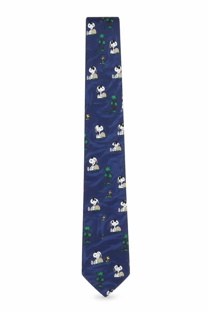 Mens Berkertex Blue Floral 100% Polyester Pointed Tie