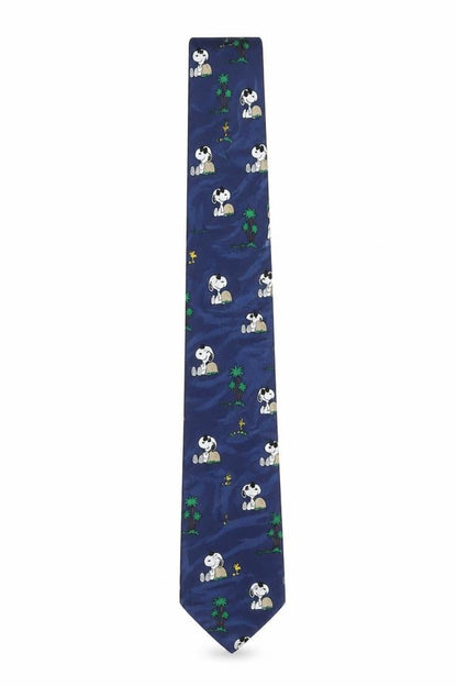 Mens Berkertex Blue Floral 100% Polyester Pointed Tie