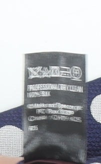 Marks and Spencer Men's Navy Polka Dot Silk Tie One Size