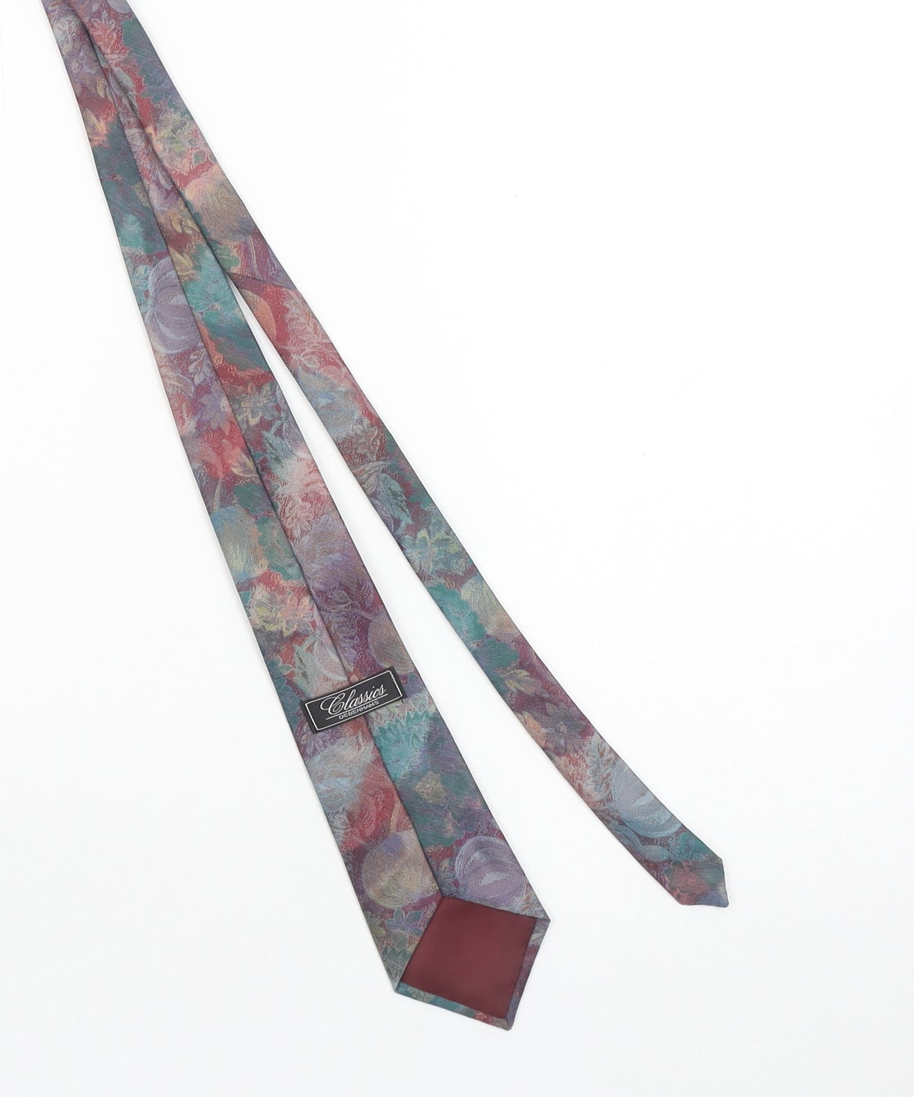 Debenhams Classics Men's Multicoloured Paisley Tie 100% Polyester