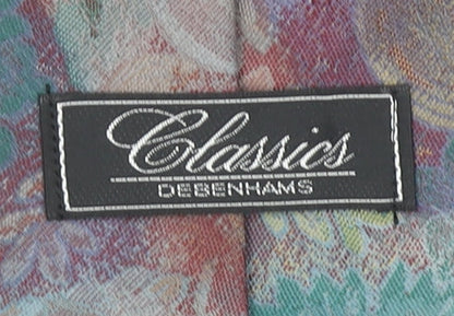 Debenhams Classics Men's Multicoloured Paisley Tie 100% Polyester