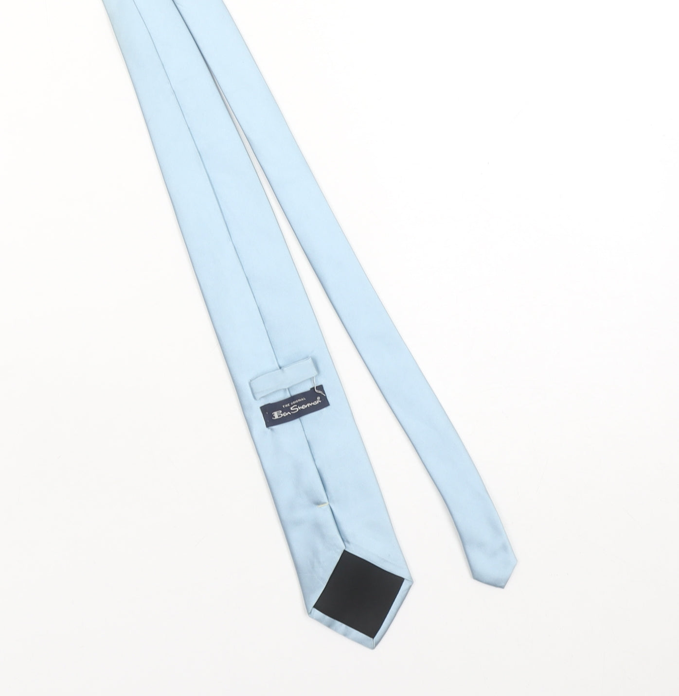 Ben Sherman Men's Aqua Silk Slim Tie