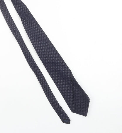 Pierre Balmain Men's Blue Geometric Silk Designer Tie