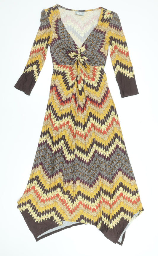 Womens UK Size 8 Wallis A-Line Dress