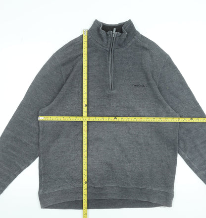 Mens UK Size XL Pierre Cardin Grey Pullover Sweatshirt