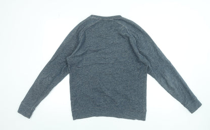 Mens UK Size M H&M Blue Pullover Sweatshirt