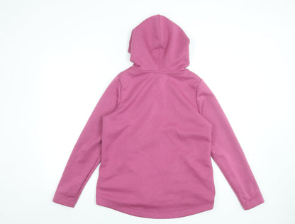 Womens UK Size S Dunnes Stores Pink Full Zip Hoodie
