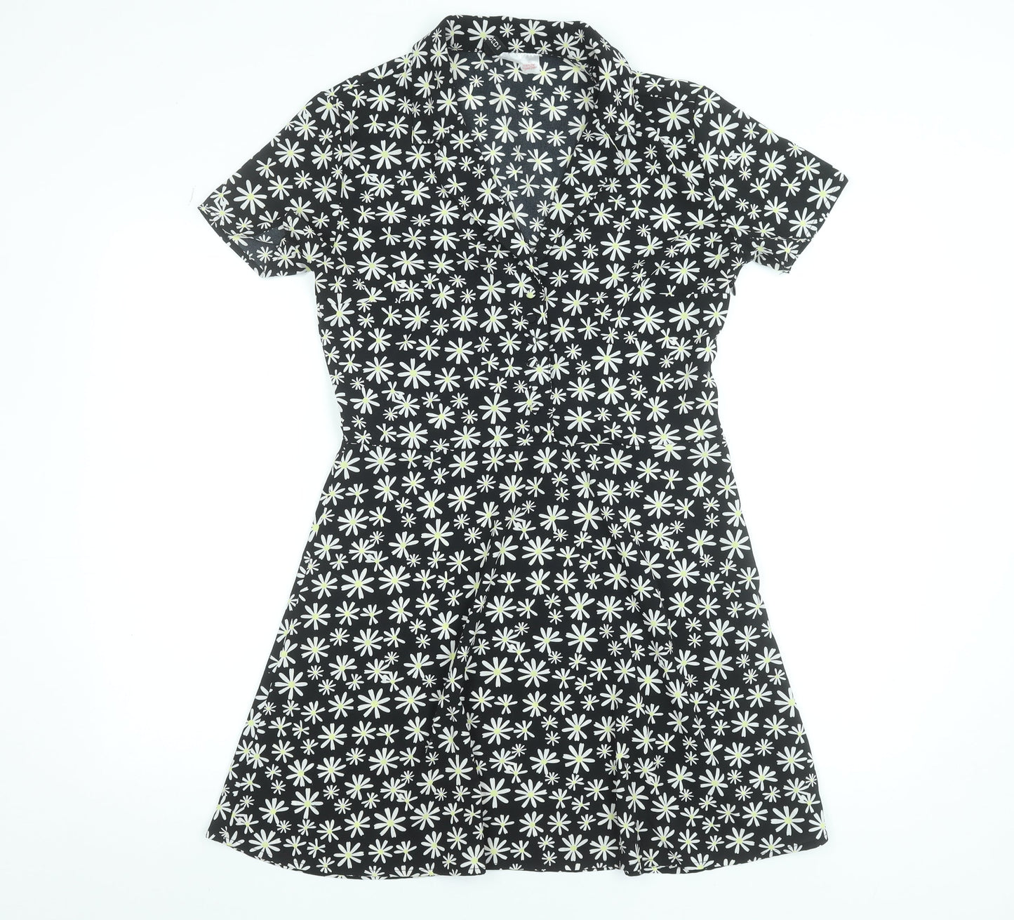 Womens UK Size 12 H&M Fit & Flare Dress