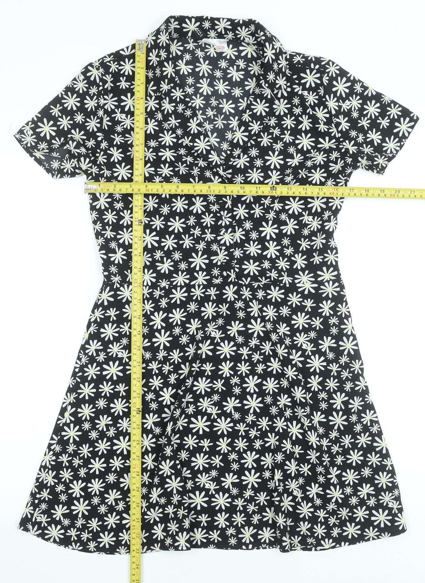 Womens UK Size 12 H&M Fit & Flare Dress