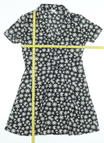 Womens UK Size 12 H&M Fit & Flare Dress