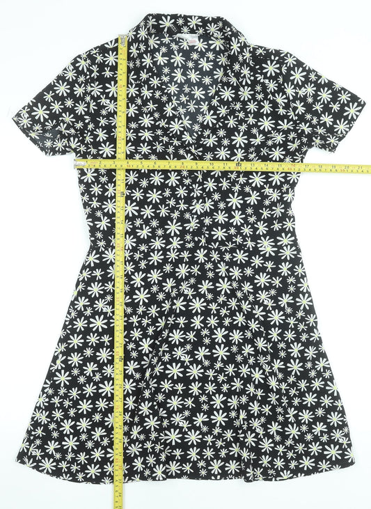 Womens UK Size 12 H&M Fit & Flare Dress