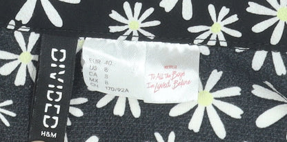Womens UK Size 12 H&M Fit & Flare Dress