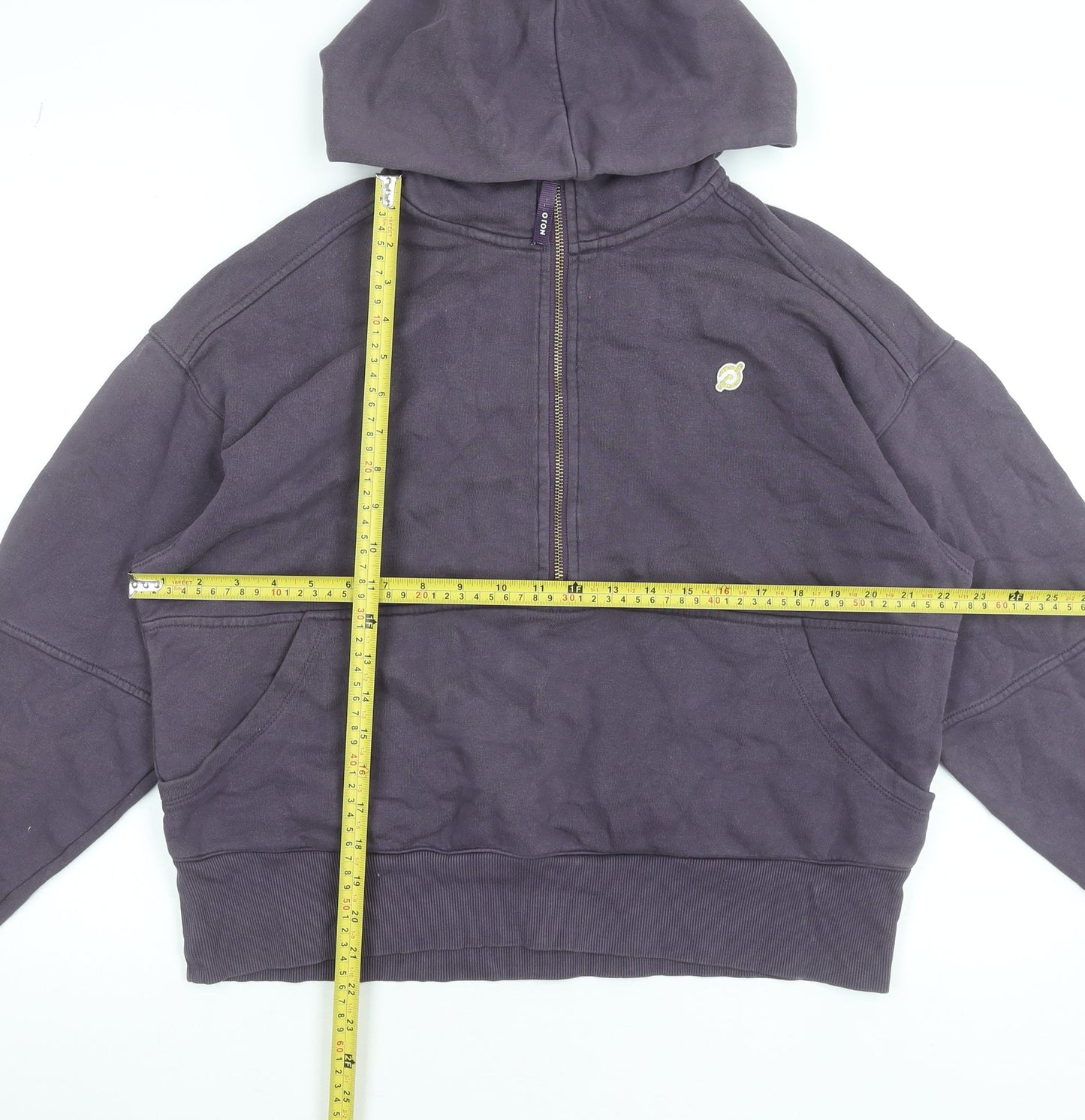 Womens UK Size M Peloton Purple Pullover Hoodie