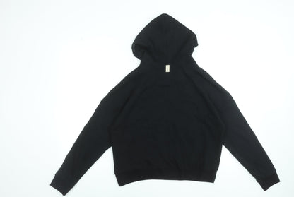 Womens UK Size 6 Prévu Black Pullover Hoodie