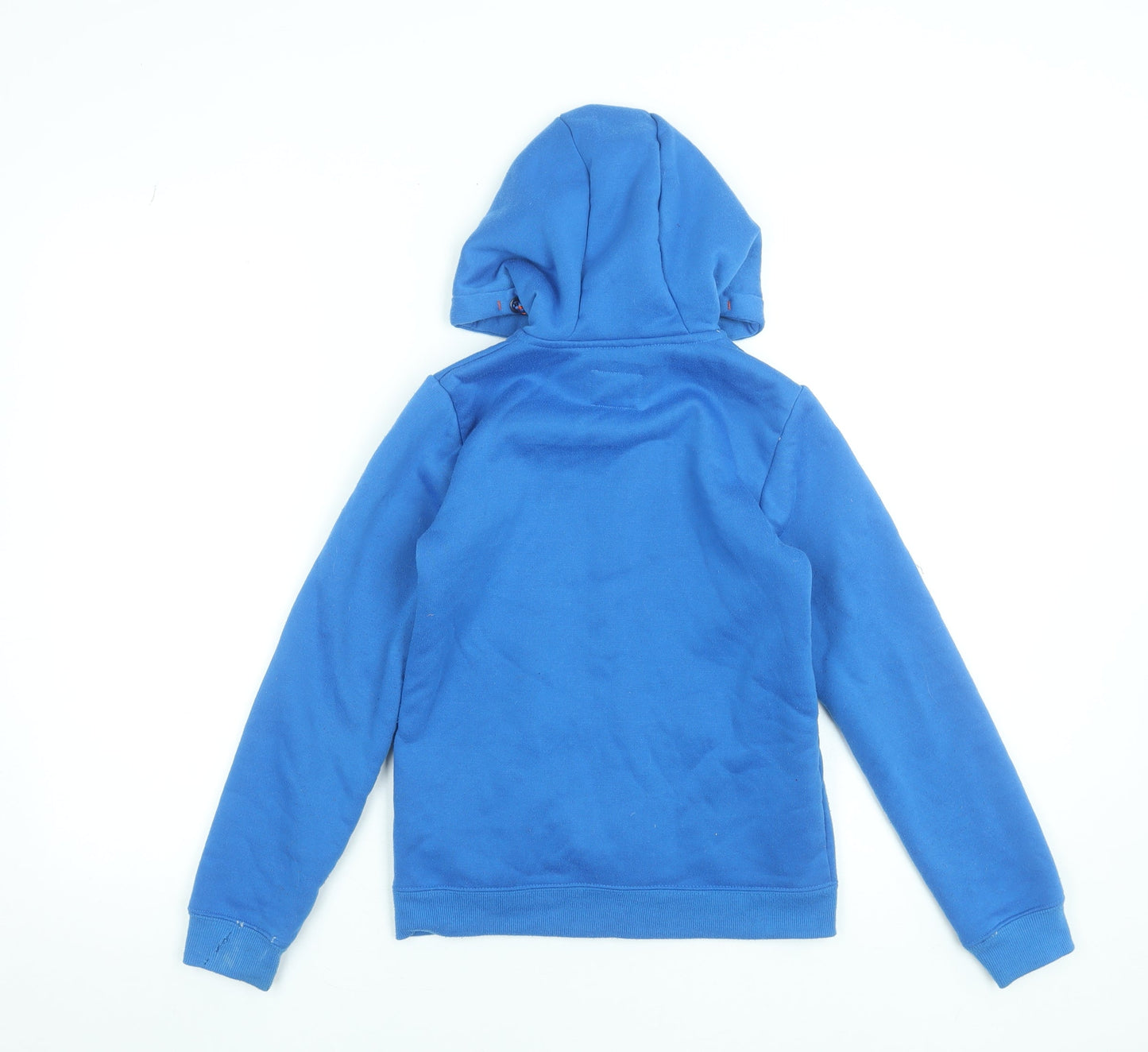 Boys UK Size 9-10 Years Mountain Warehouse Blue Full Zip Hoodie