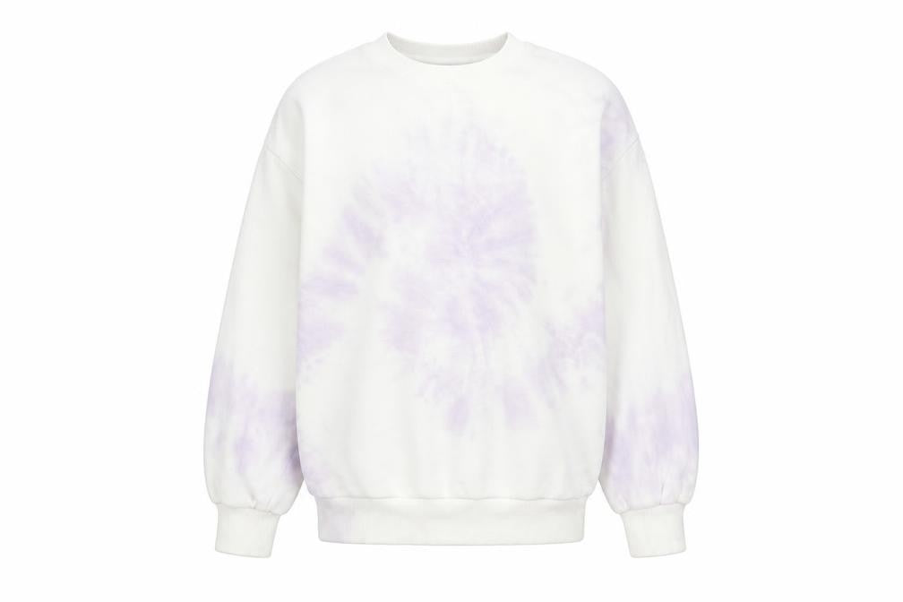 Zara Girls Purple Tie-Dye Pullover Sweatshirt 11-12 Years