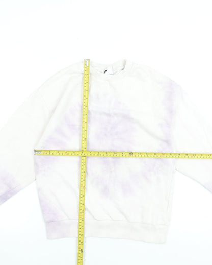 Zara Girls Purple Tie-Dye Pullover Sweatshirt 11-12 Years