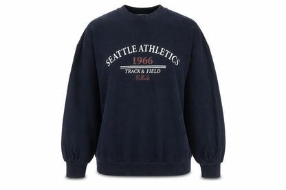 Womens UK Size XS Miss Selfridge Blue Pullover Sweatshirt