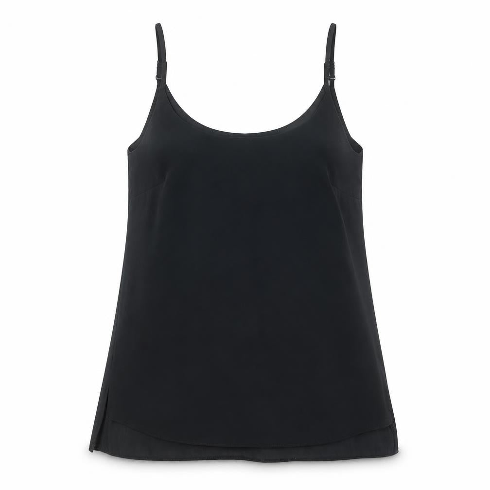 Womens UK Size 10 Dorothy Perkins Black Camisole Tank