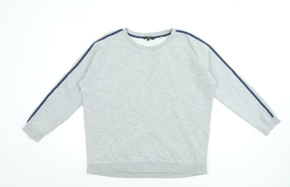 Womens UK Size L NEXT Grey Pullover Sweatshirt