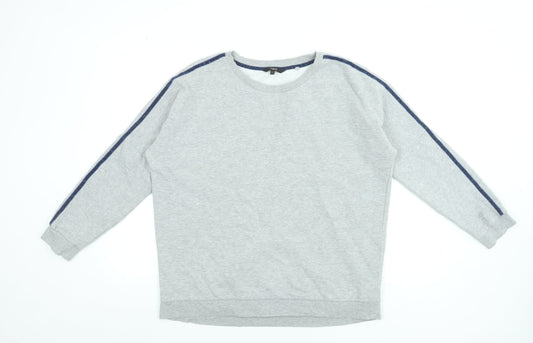 Womens UK Size L NEXT Grey Pullover Sweatshirt