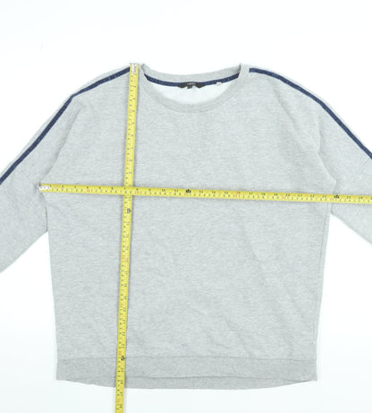 Womens UK Size L NEXT Grey Pullover Sweatshirt