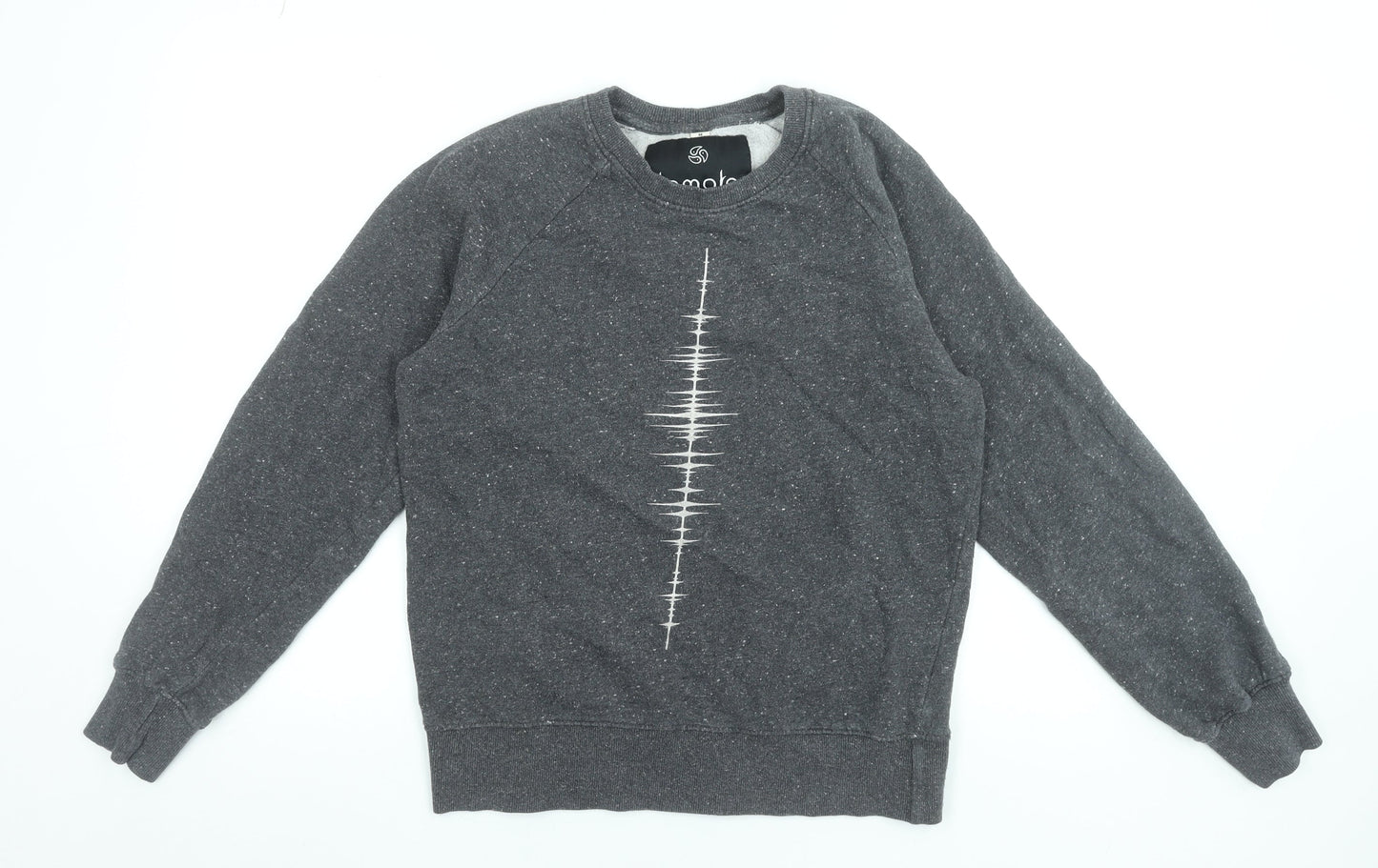 Mens UK Size M Tomoto Grey Pullover Sweatshirt