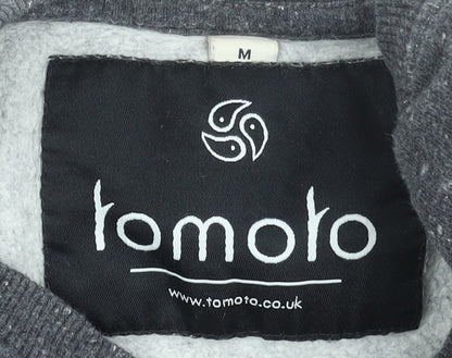Mens UK Size M Tomoto Grey Pullover Sweatshirt