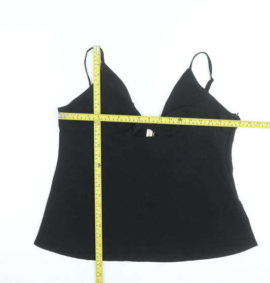 Womens UK Size XL Only Black Camisole Tank