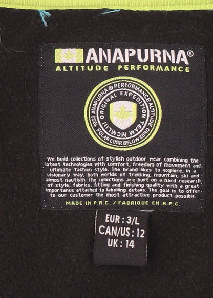 Womens UK Size 14 Anapurna Blue Soft Shell