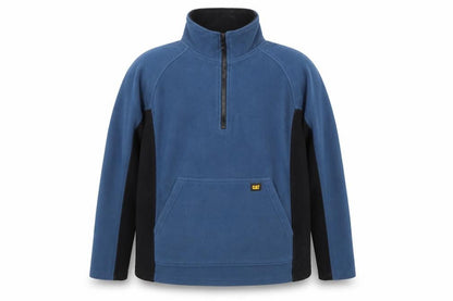 Mens UK Size M CAT Blue Pullover Sweatshirt
