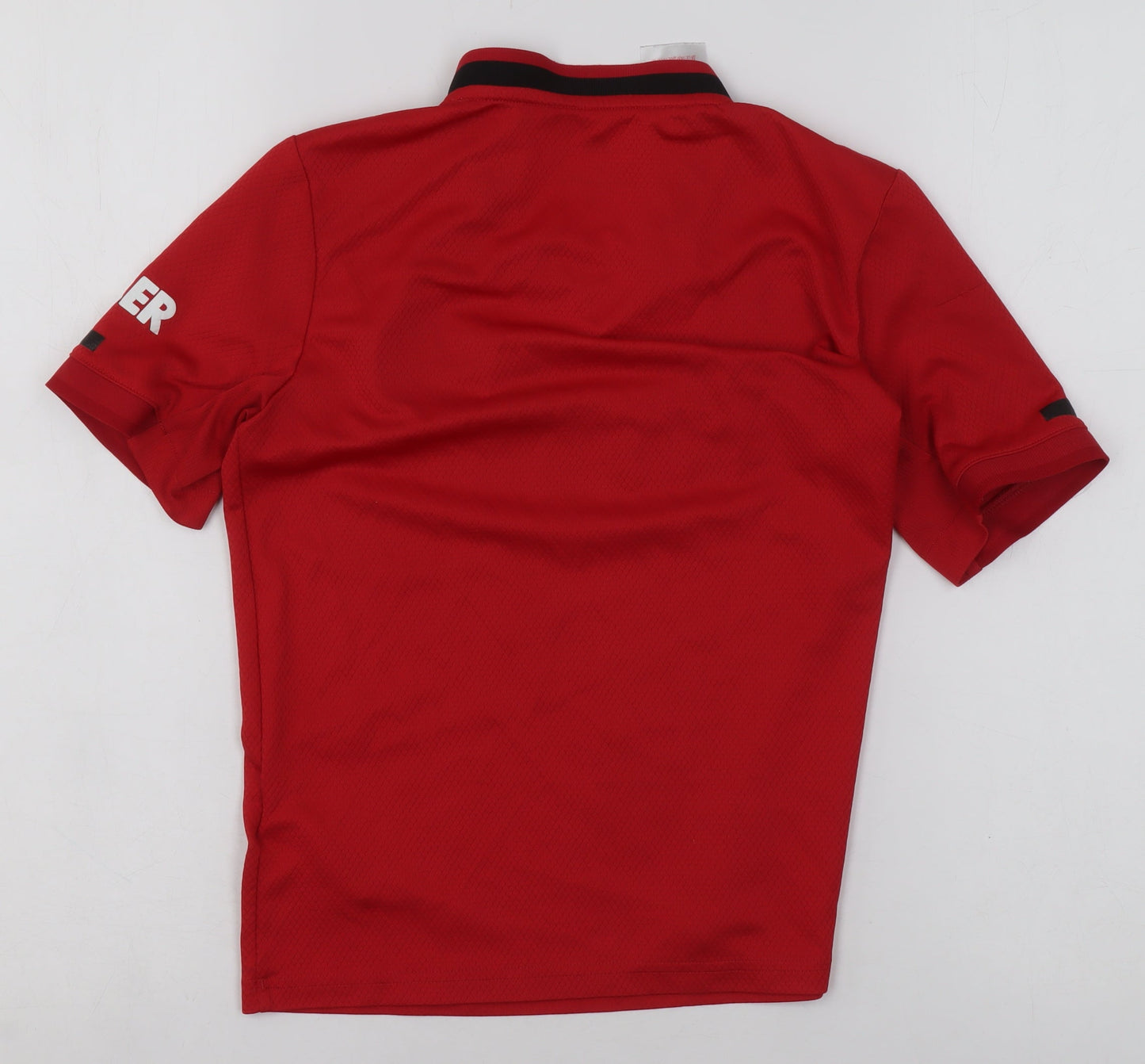 Boys UK Size M adidas Red Jersey T-Shirt