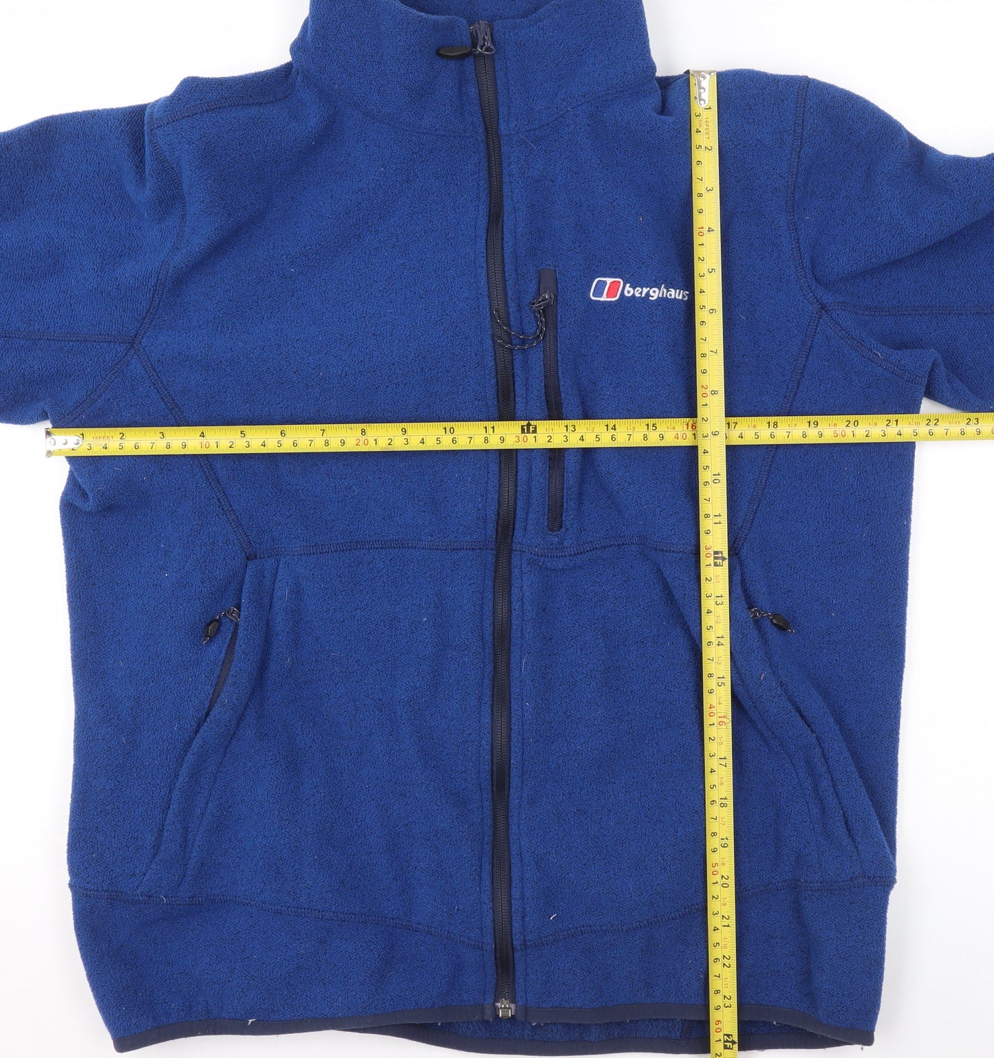 Berghaus Women’s Blue Fleece Jacket Size L Full Zip Outdoor Top