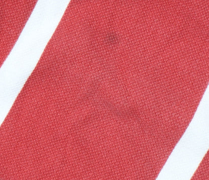 Mens UK Size M Crew Clothing Company Red Henley Sweatshirt