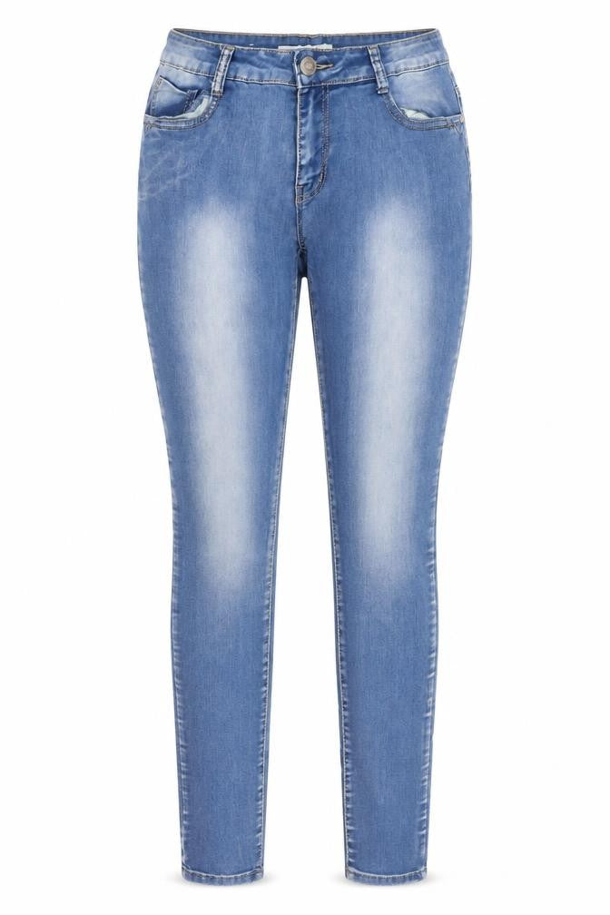 Womens UK Size 2XL Marshall Angel Denim Slim Fit Skinny Blue Jeans