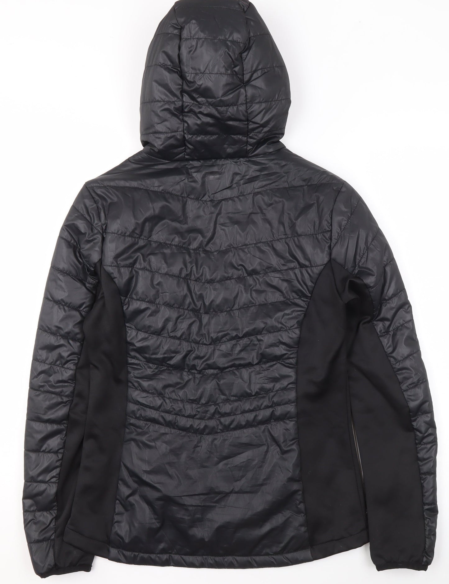 Mountain Warehouse Women Black Size 10 Hooded Water Resistant Puffer Jacket